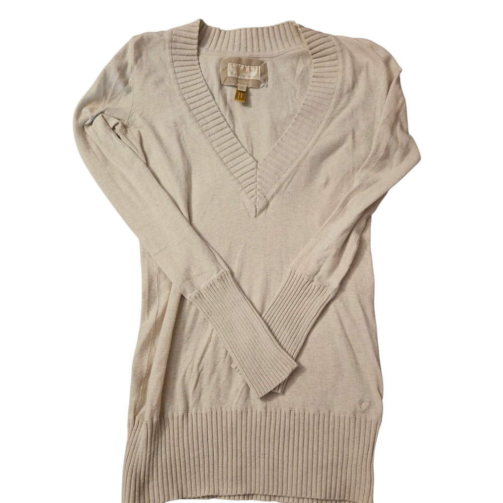 American Eagle Outfitters Cream Knit Sweater